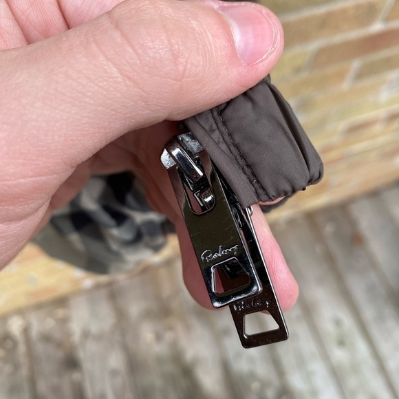 Vintage Burberry London Nylon Novacheck Jacket Medium Brown - Picture 10 of 16